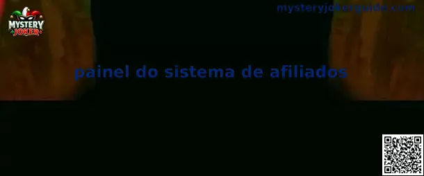 Painel do sistema de afiliados