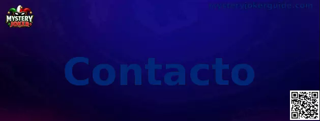 Página de contacto y asistencia de Mystery Joker