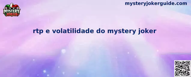 RTP e Volatilidade do Mystery Joker