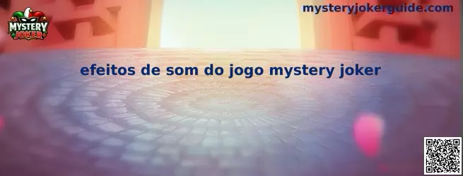 Efeitos de som do jogo mystery joker