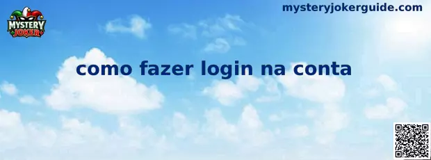 Cómo hacer login na conta