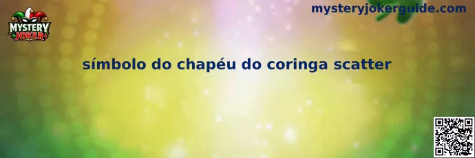 Símbolo do chapéu do coringa scatter
